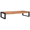 vidaXL Polica za kupaonicu Smeđa 120 x 50 x 23 cm Čvrsto drvo akacije