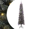 vidaXL Umjetno božićno drvce Zelena 180 cm PVC, Plastika i Čelik