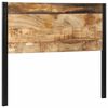 vidaXL Uzglavlje 120 cm Puno drvo Mango i željezo