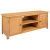 vidaXL TV ormarić 110 x 35 x 44 cm od masivne hrastovine