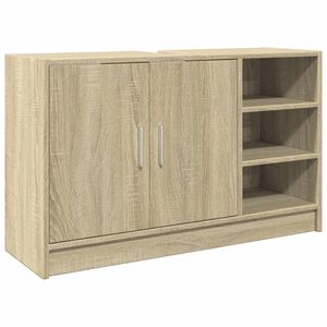 vidaXL Ormarić za umivaonik boja hrasta sonome 90 x 29 x 55 cm drveni