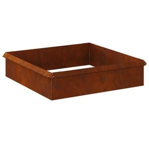 vidaXL Ograde protiv puževa 8 pcs Rđa