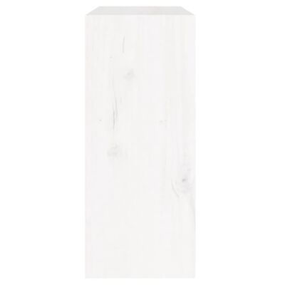 vidaXL Ormarić za knjige / pregrada bijeli 60x30x71,5 cm od borovine