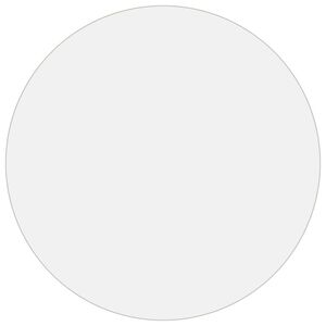 vidaXL Za&scaron;tita za stol prozirna &Oslash; 60 cm 1,6 mm PVC