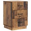 vidaXL Noćni ormar Staro drvo 43 x 41 x 63,5 cm Konstruirano drvo