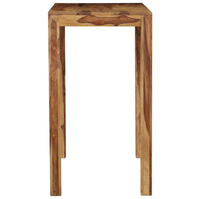 vidaXL Barski stol od masivnog drva šišama 118 x 60 x 107 cm