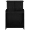 vidaXL Noćni ormar Crni hrast 40 x 35 x 60 cm Konstruirano drvo