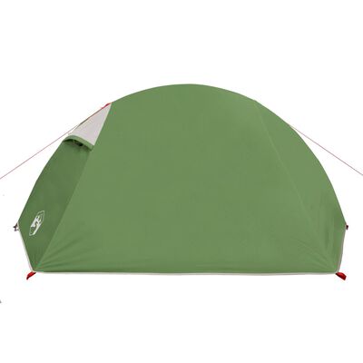 vidaXL Šator za kampiranje za 2 osobe zeleni vodootporni