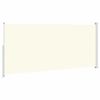 vidaXL Uvlačiva bočna tenda za terasu 220 x 500 cm krem