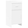 vidaXL Kreveta Bijela 40 x 36 x 80 cm Konstruirano drvo