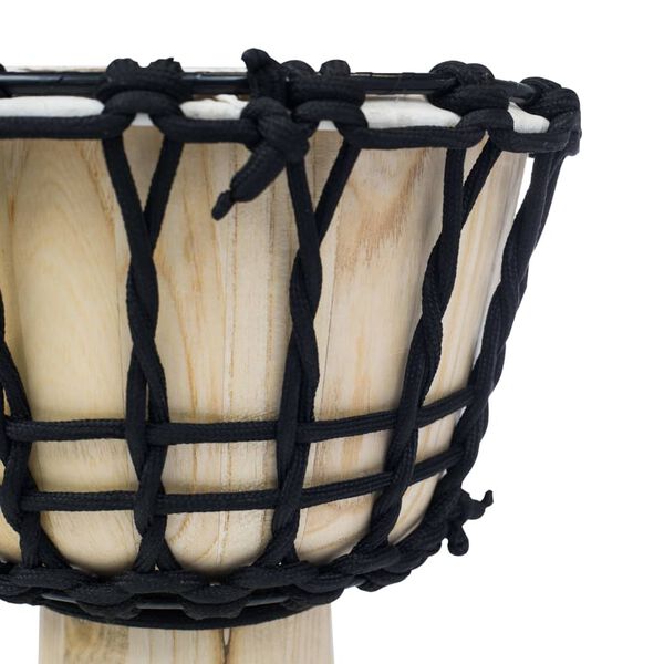 vidaXL Bubanj djembe sa zateznim konopom 25 cm od kozje kože