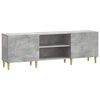 vidaXL TV ormar Betonska siva 150 x 31 x 50 cm Konstruirano drvo