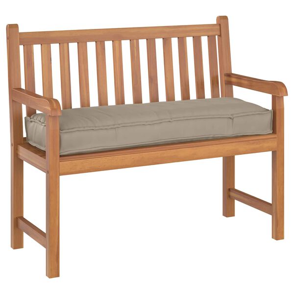 vidaXL Jastuk Sivo-smeđa 120 x 40 x 8 cm Oxford tkanina