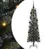 vidaXL Umjetno božićno drvce Zelena 150 cm PVC, Plastika i Čelik