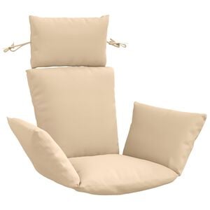 vidaXL Adirondack Jastučić PUTTEN 100% poliester Krem 60 x 145 x 10 cm