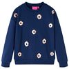 Dječja topla majica modra 116