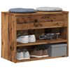 vidaXL Klupa za cipele staro drvo 60x30x45 cm izrađeno drvo