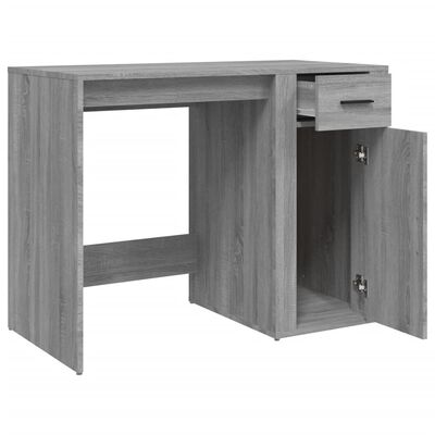 vidaXL Radni stol boja hrasta sonome 100x49x75 cm konstruirano drvo