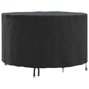 vidaXL Pokrov za namje&scaron;taj 102 x 102 x 71 cm 420D Oxford tkanina Crna