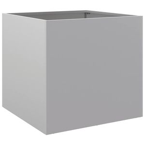 vidaXL Sadilica srebrna 49 x 47 x 46 cm od pocinčanog čelika