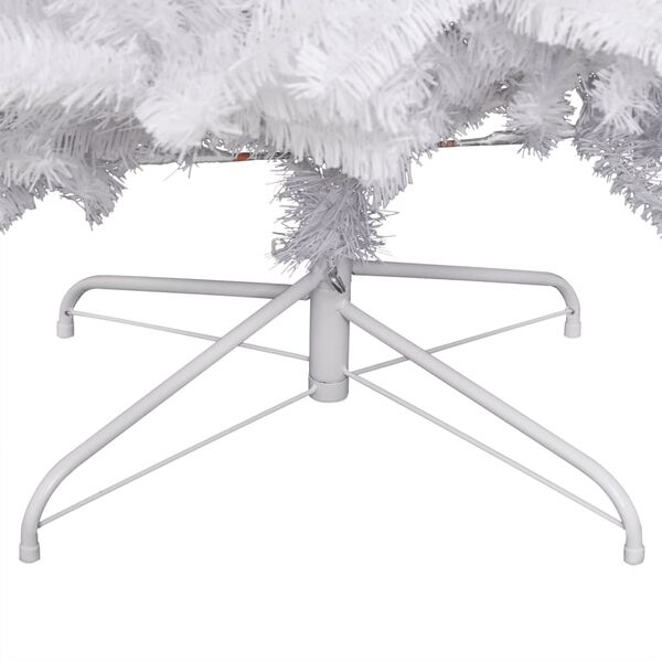 vidaXL Umjetno božićno drvce sa &scaron;arkama i snijegom 180 cm