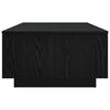vidaXL Kava Stol Crni hrast 95 x 55 x 31 cm Konstruirano drvo