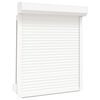 vidaXL Roletna Bijeli 100 x 130 cm Aluminij i poliuretan