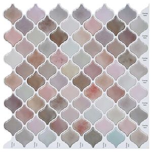 vidaXL Lanturn ploča 50 pcs Bež 27 x 27 cm Poliuretan i PET