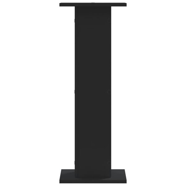 vidaXL Stalci za zvučnike 2 kom crni 30x30x80 cm konstruirano drvo