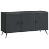 vidaXL TV ormar Crna 99 x 34,5 x 50 cm Konstruirano drvo