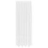 vidaXL Čipkasta zavjesa sa zavjesama Bijelo 260 x 150 cm Poliester
