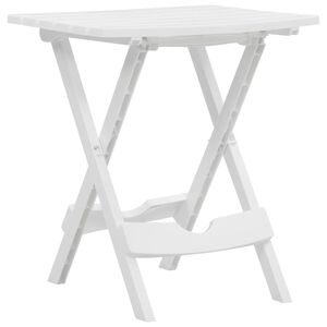 vidaXL Sklopivi vrtni stol 45,5 x 38,5 x 50 cm bijeli