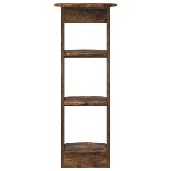 vidaXL Pomoćni ormarić Dimljeni Hrast 40 x 40 x 100 cm