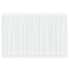 vidaXL Čipkasta zavjesa sa zavjesama Bijelo 140 x 400 cm Poliester