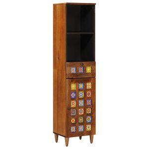 vidaXL Kupaonski ormar Orah 38 x 33 x 160 cm
