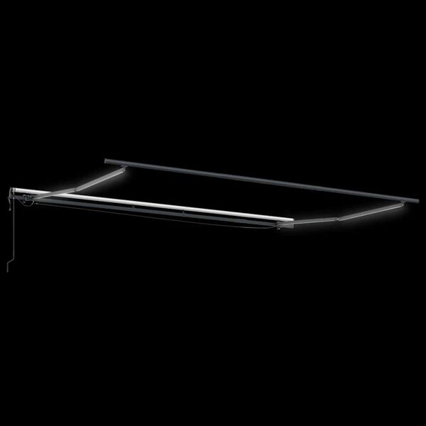 vidaXL Tkanina za tende s Svijetlo siva 400 &times; 350 cm Poliester