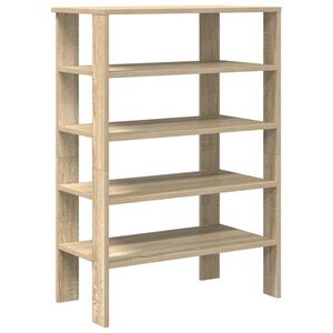 vidaXL Stalak za cipele boja hrasta 61x32x87,5 cm konstruirano drvo