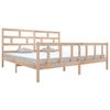 vidaXL Okvir za krevet od masivne borovine 200 x 200 cm