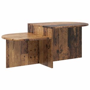 vidaXL Kava Stol Staro drvo 100 x 50 x 40 cm Konstruirano drvo