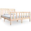 vidaXL Okviri za krevet Prirodna 160 x 200 cm Solid Pine Wood