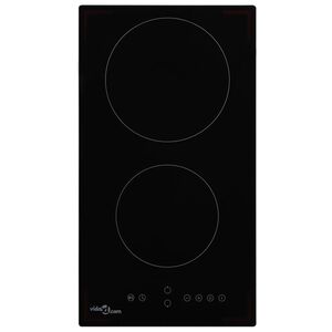 vidaXL Keramička ploča za kuhanje s 2 plamenika 3000 W