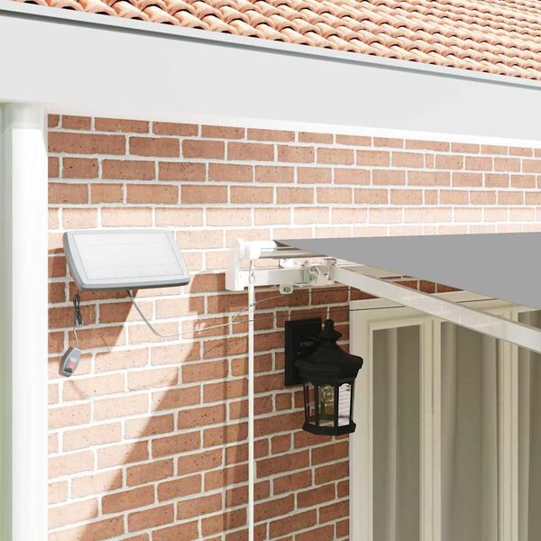 vidaXL Nadstrešnica s Bijelo 6 x 3 m Metal