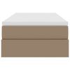 vidaXL Krevet s madracem i skladi&scaron;tem Boja cappuccina 90 x 200 cm