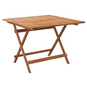 vidaXL Sklopivi vrtni stol 90x90x75 cm od masivnog bagremovog drva