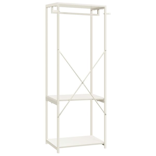 vidaXL Ormar bijeli 60 x 40 x 167 cm od metala i iverice