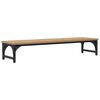 vidaXL Stalak za Monitor Hrast artisan 85 x 23 x 15,5 cm
