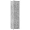 vidaXL Visoka komoda siva betona 45x42,5x185 cm od konstruiranog drva