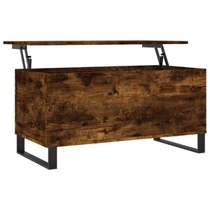 vidaXL Stolić za kavu boja hrasta 90 x 44,5 x 45 cm konstruirano drvo