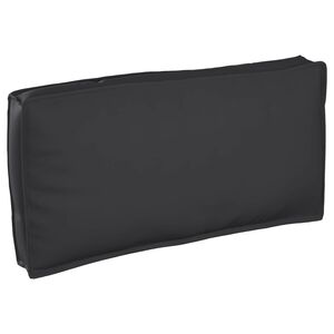 vidaXL Jastuk Crna 120 x 60 x 12 cm Oxford tkanina