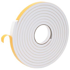 vidaXL Samoljepljiva pjenasta traka 20 kom. Bijela 20mm x 5m CR pjena